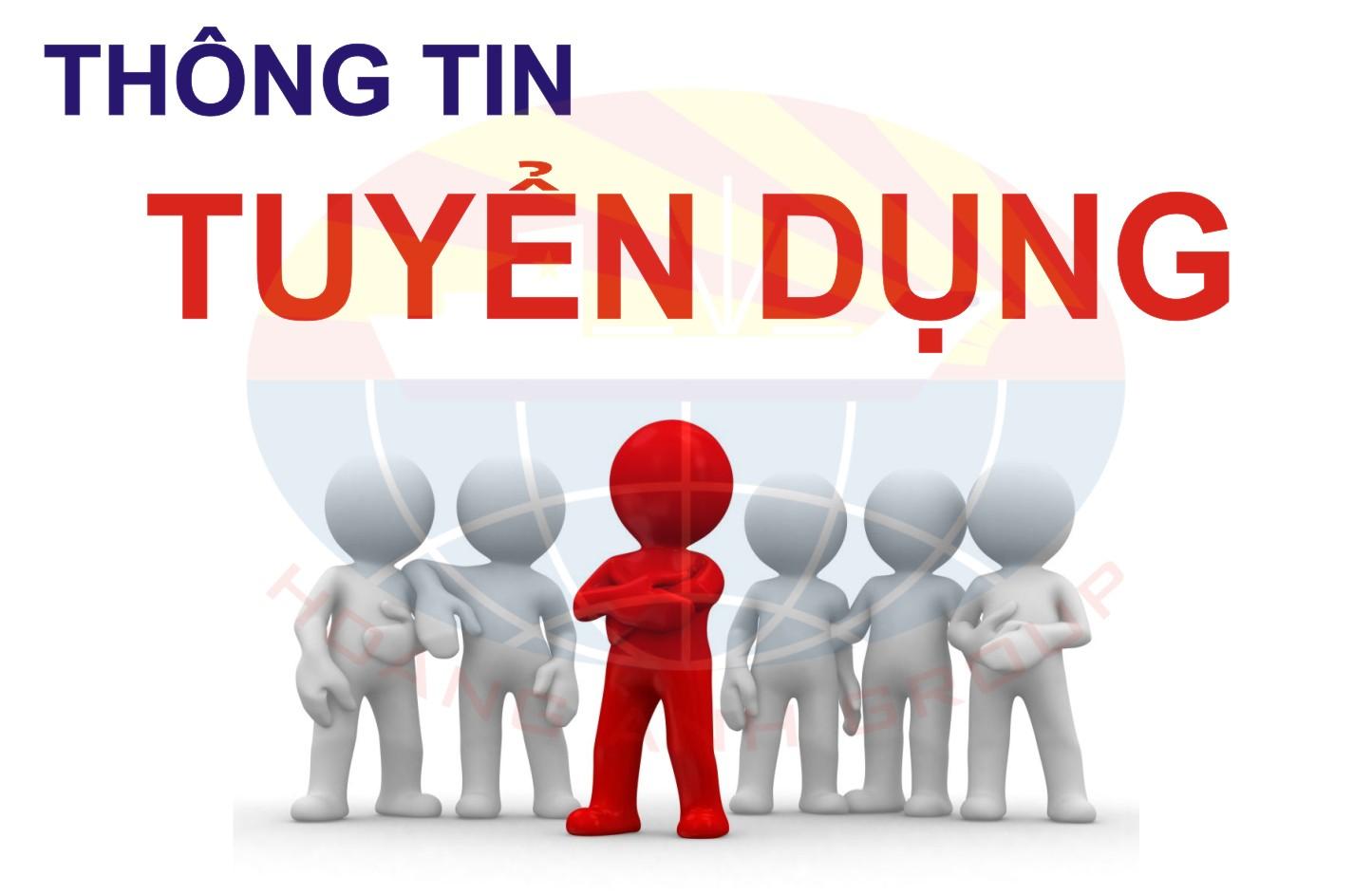 Thông báo tuyển dụng nhân sự tháng 7 năm 2019