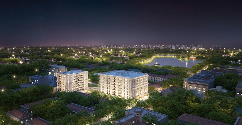 The Grand Hanoi là công trình được thực hiện bởi Delta - Công ty xây dựng lớn nhất Việt Nam